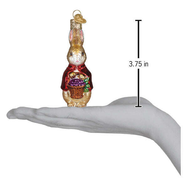 Old World Christmas Flopsy Blown Glass Ornament