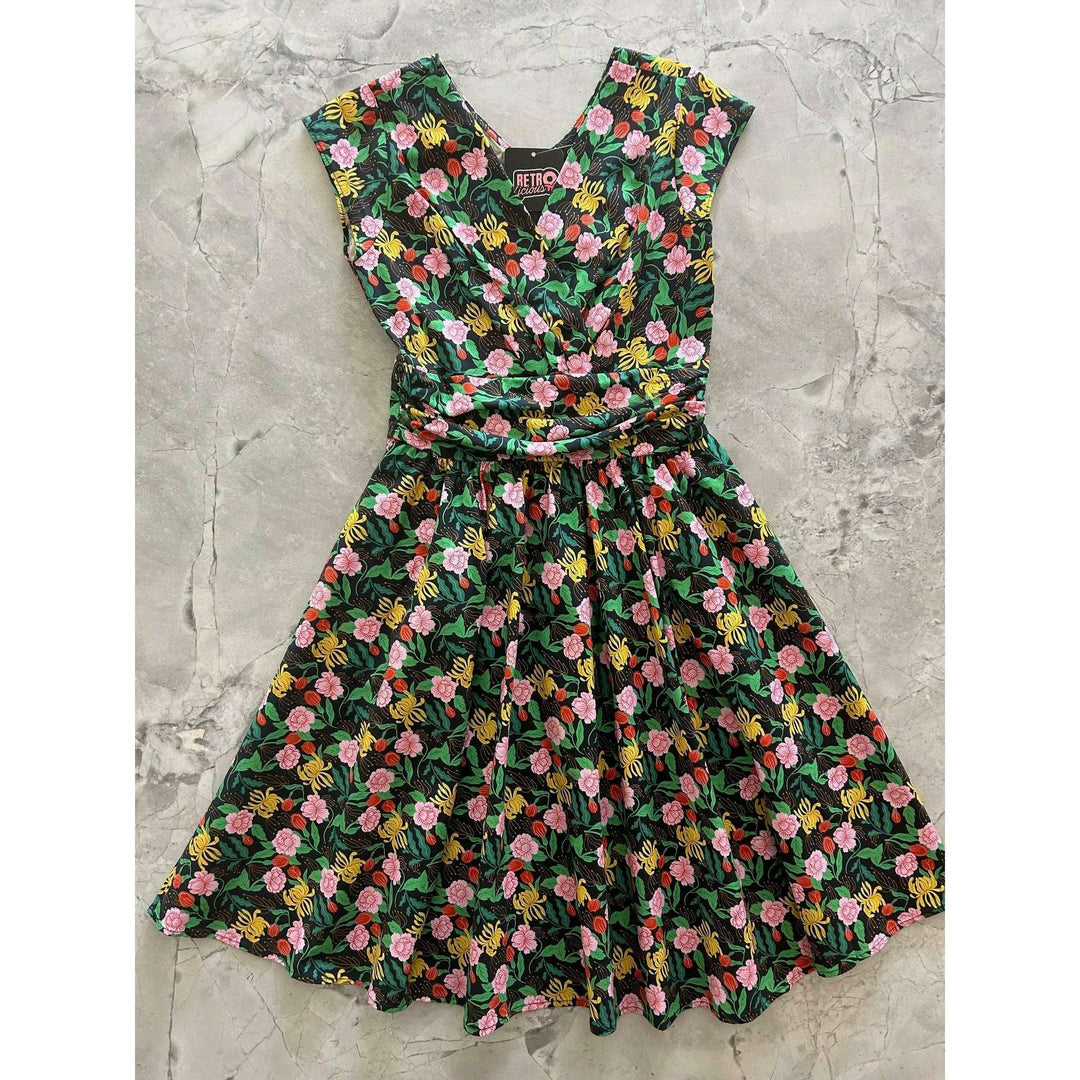 Floral Greta Dress - 4X only, 1 left!