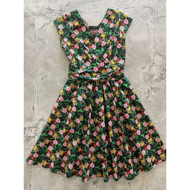 Floral Greta Dress - 4X only, 1 left!