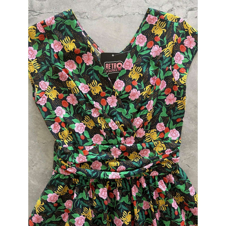 Floral Greta Dress - 4X only, 1 left!
