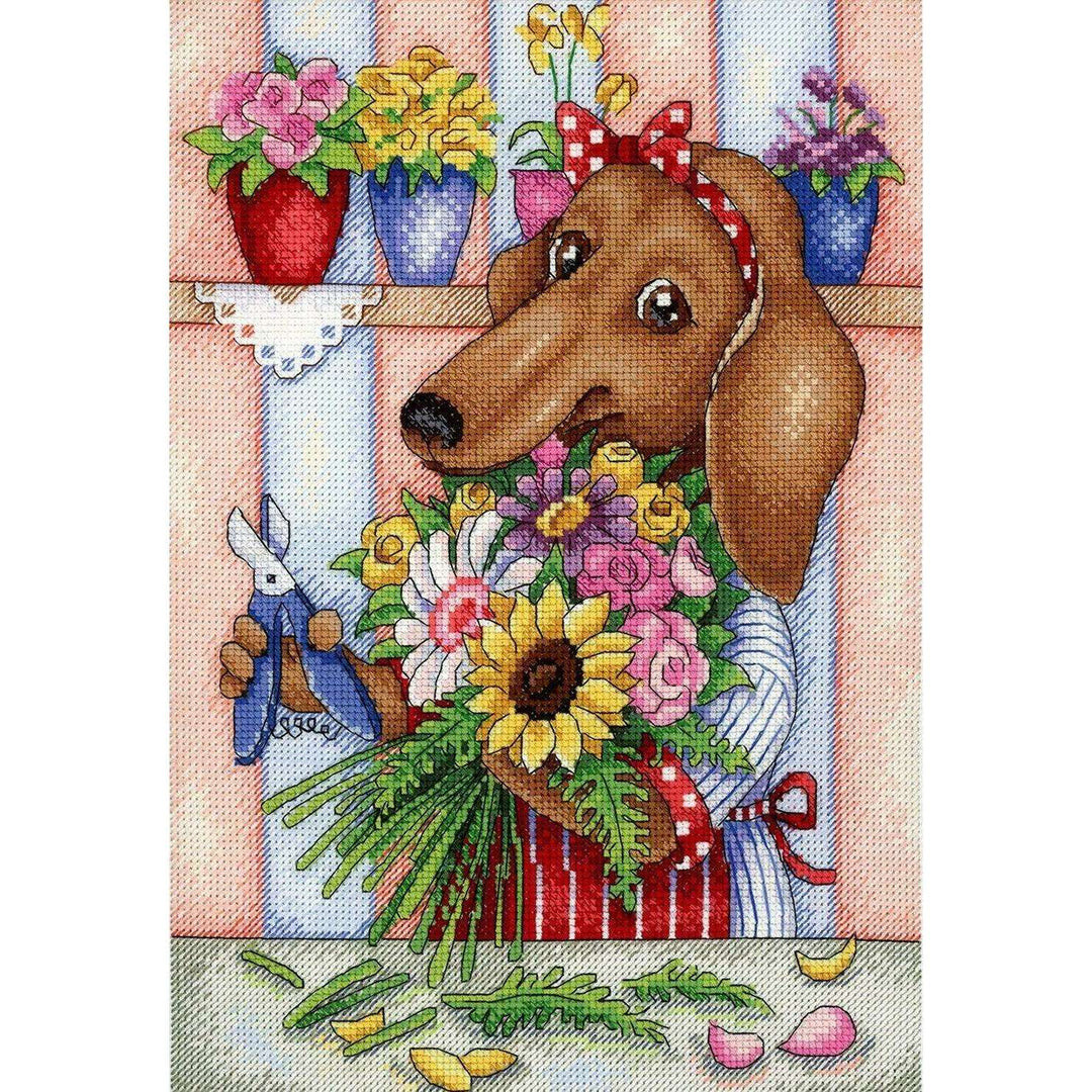 Florist SNV-677 Counted Cross Stitch Kit