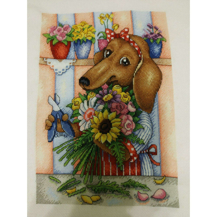 Florist SNV-677 Counted Cross Stitch Kit
