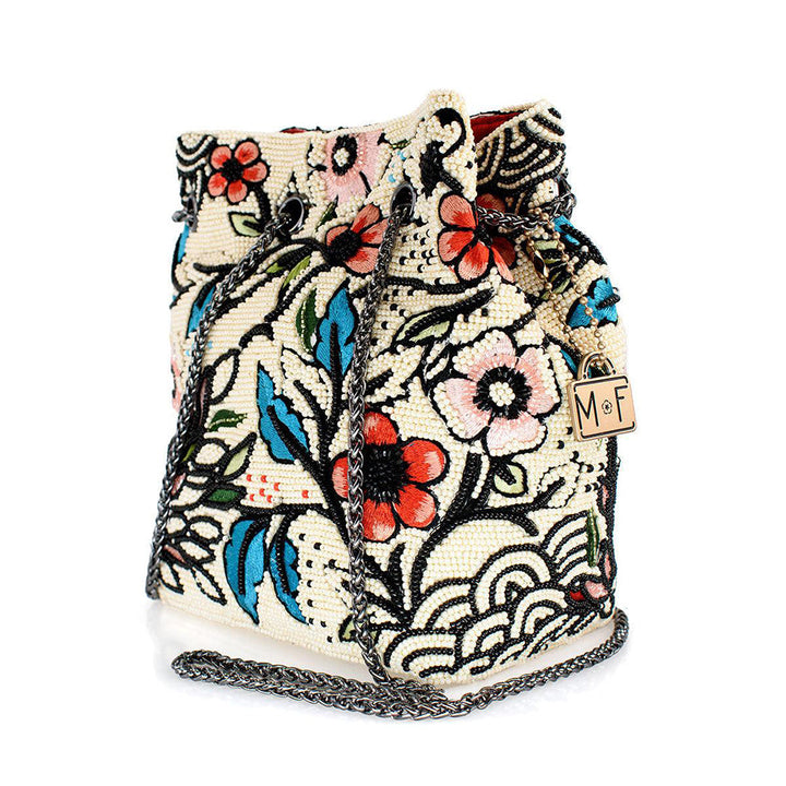 Flower Child Convertible Crossbody/Shoulder Handbag by Mary Frances image 4