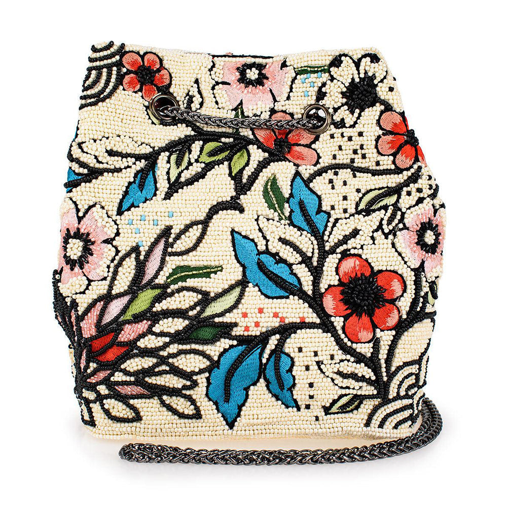 Flower Child Convertible Crossbody/Shoulder Handbag by Mary Frances image 6