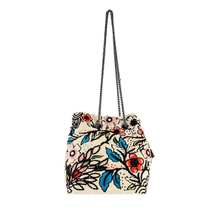 Flower Child Convertible Crossbody/Shoulder Handbag by Mary Frances image 8