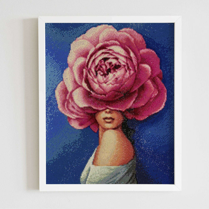 Flower Fantasy CS2519 15.8 x 19.7 inches Crafting Spark Diamond Painting Kit