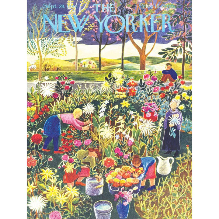 Flower Garden Jigsaw Puzzle