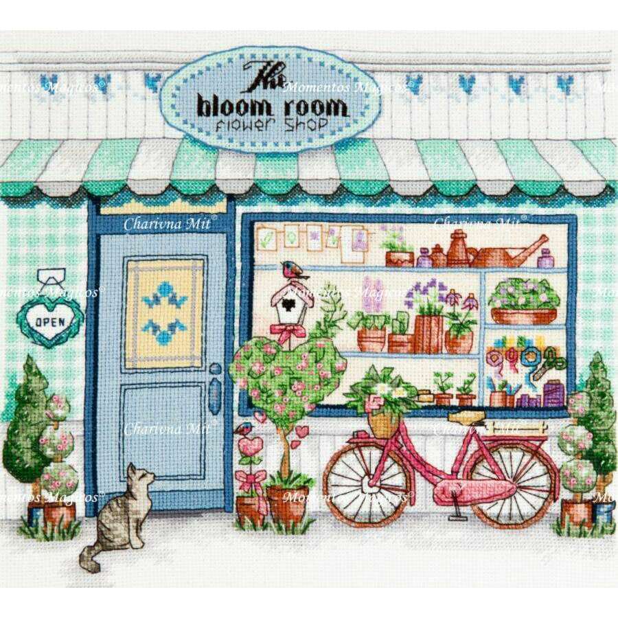 Flower heaven M-461C Counted Cross Stitch Kit