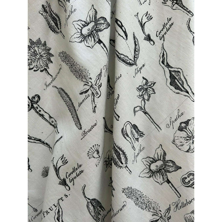 Flower Parts Vintage Dress