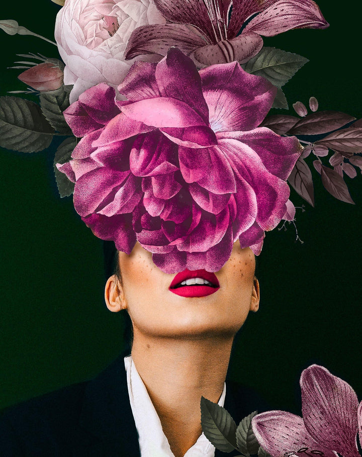 Flower Satisfaction CS2525 15.8 x 19.7 inches Crafting Spark Diamond Painting Kit