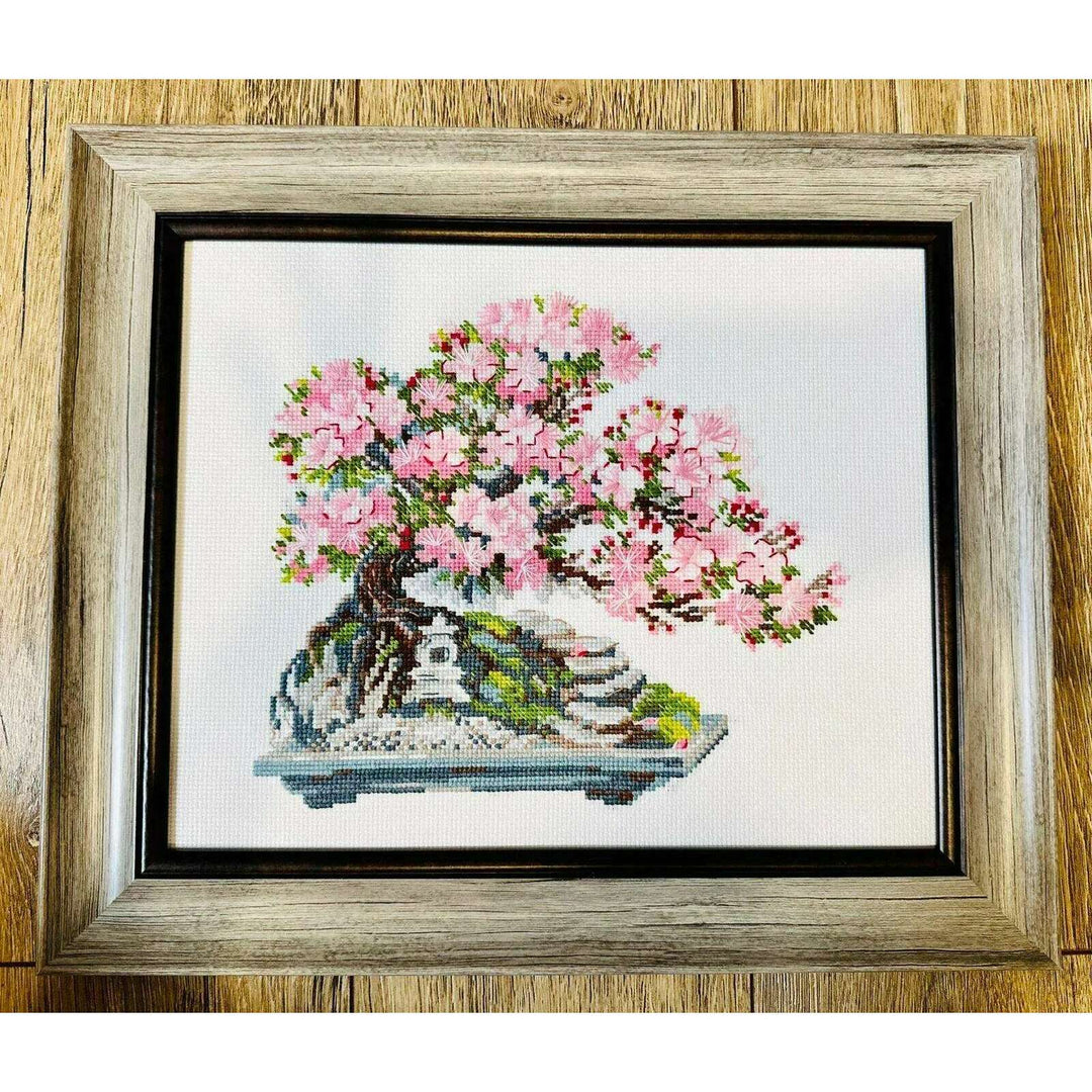 Flowering Bonsai R2042 Counted Cross Stitch Kit