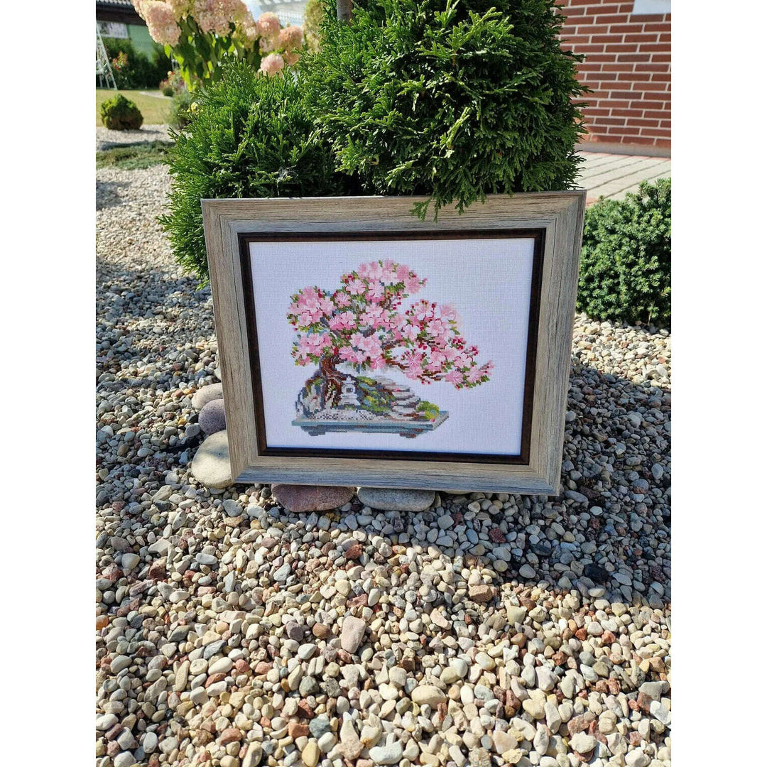 Flowering Bonsai R2042 Counted Cross Stitch Kit