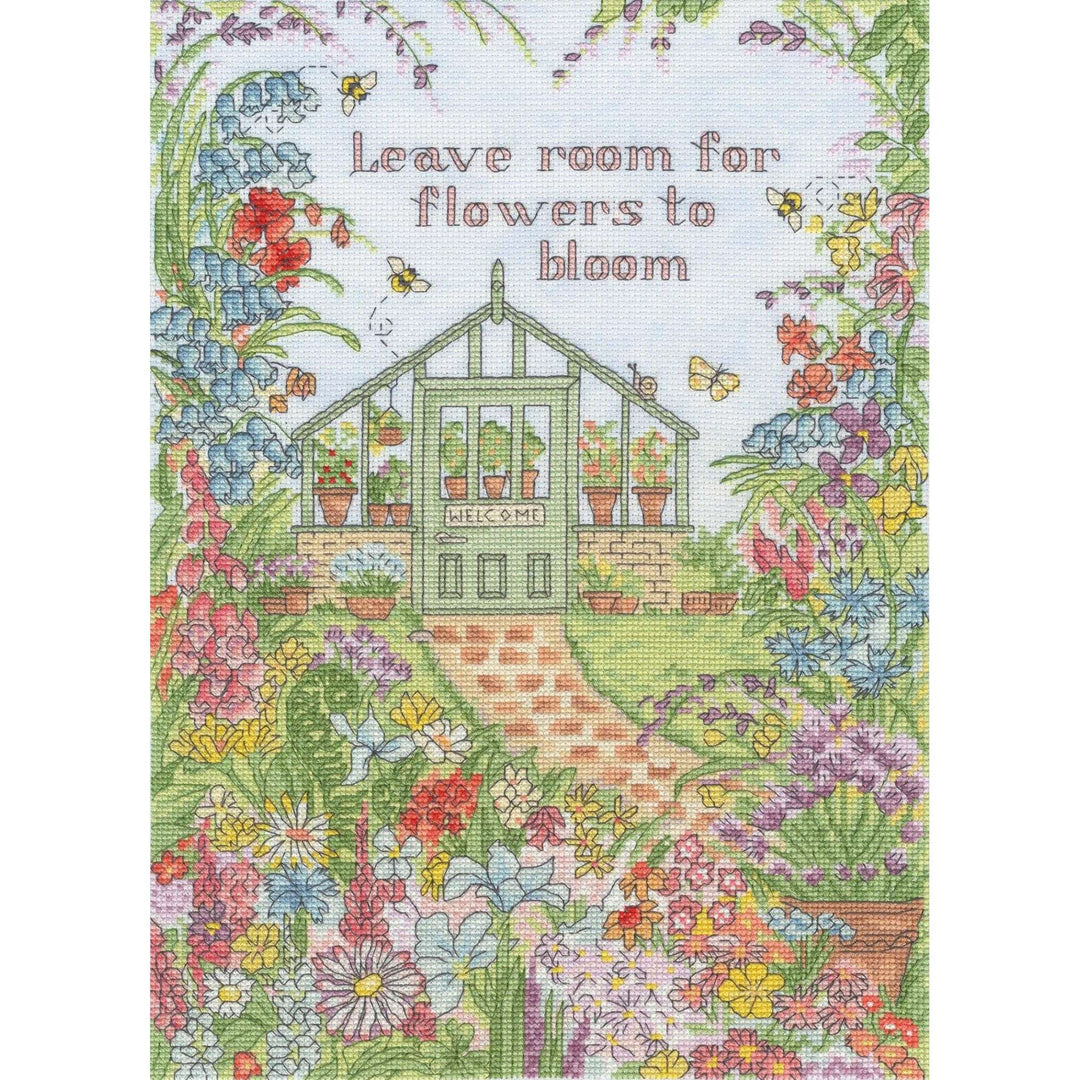 Flowers In Bloom XAL16 Counted Cross Stitch Kit