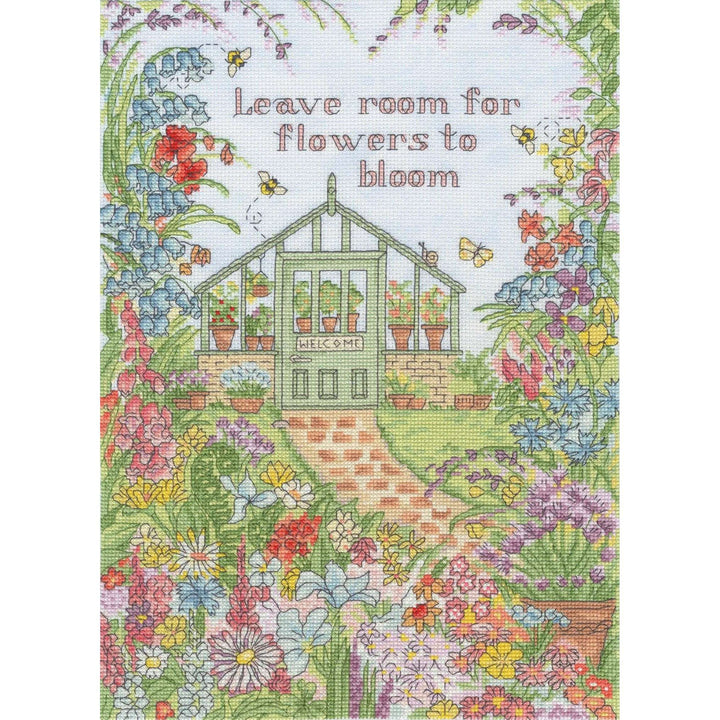 Flowers In Bloom XAL16 Counted Cross Stitch Kit