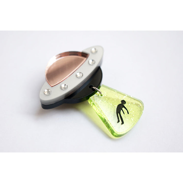 Flying Saucer Button Cover by Laliblue 1