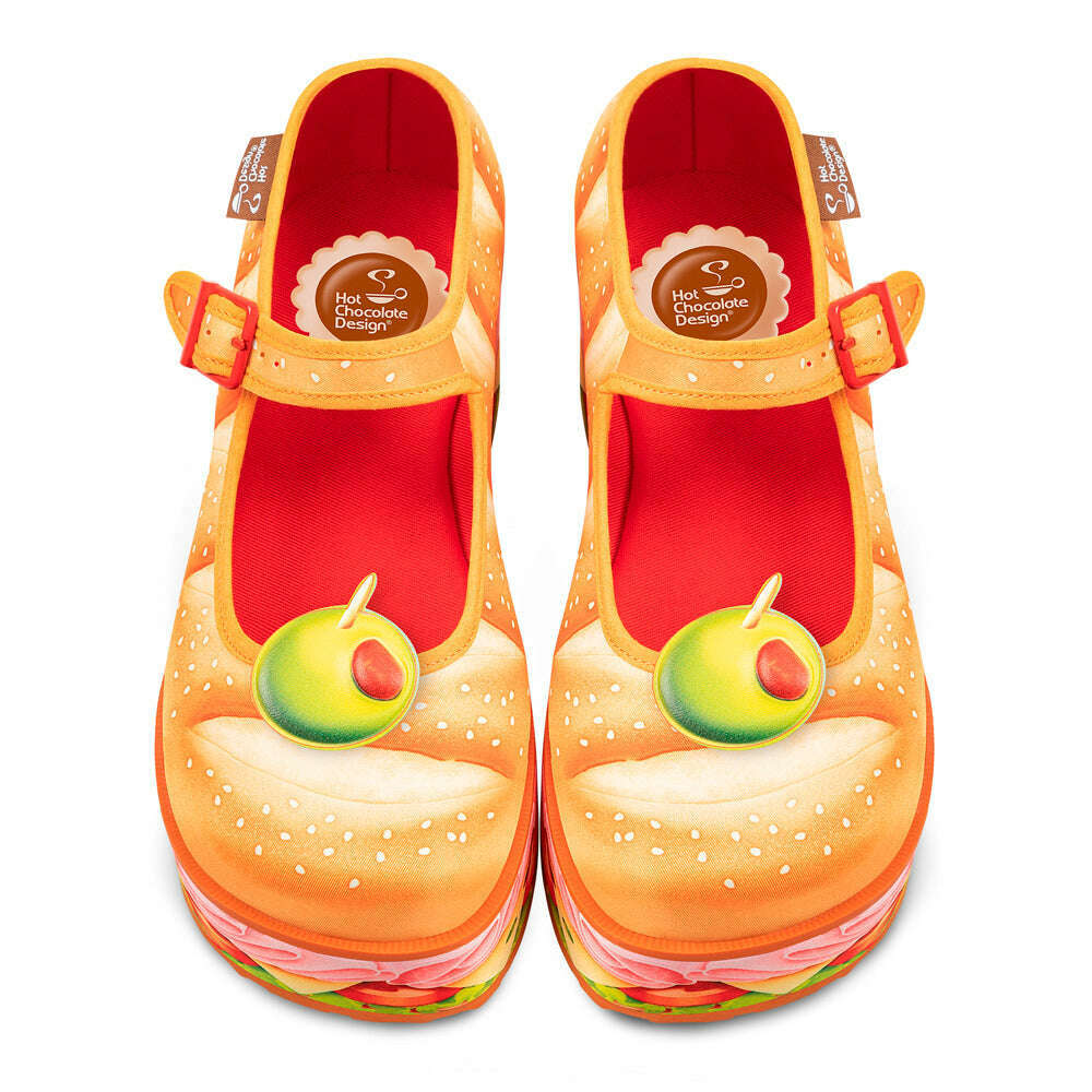 Footlong Women's Mary Jane Platforms