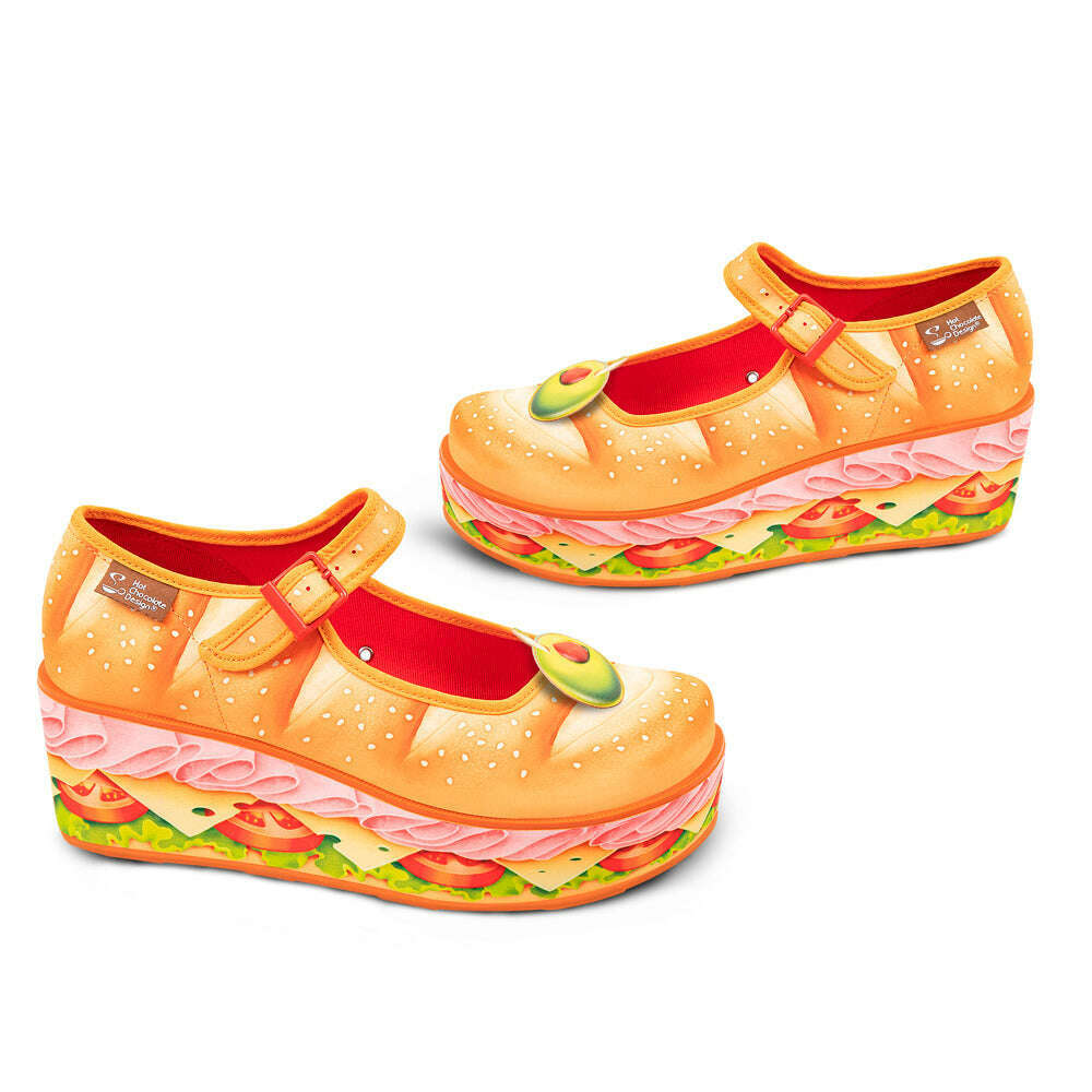 Footlong Women's Mary Jane Platforms