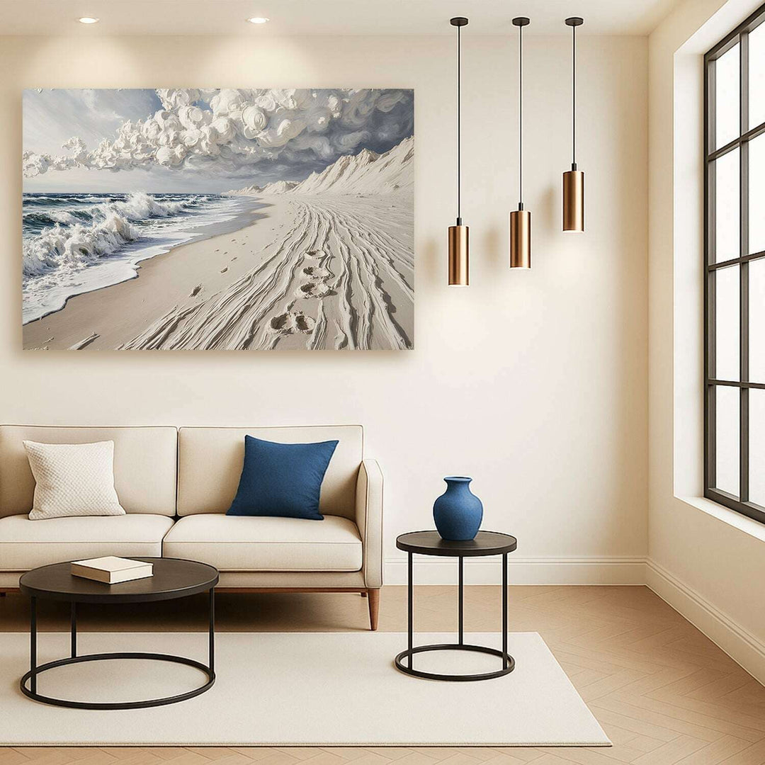 Footprints in the Sand Wall Art
