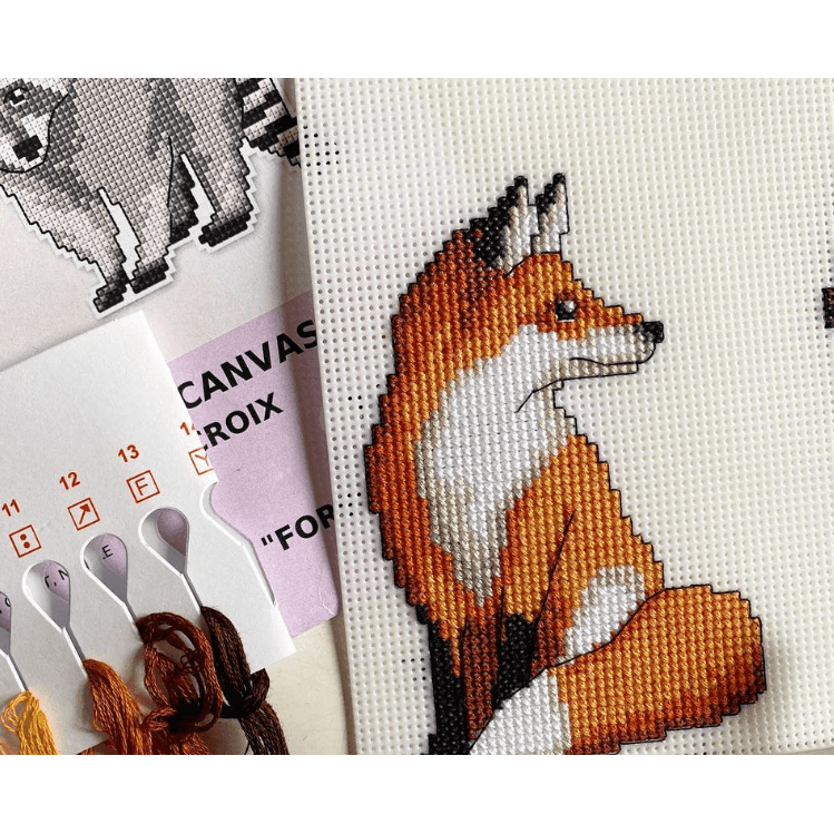 "Forest Animals" 125CS Counted Cross-Stitch Kit