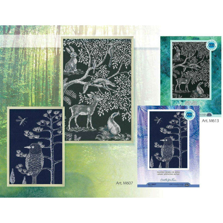 Forest laces M613 Counted Cross Stitch Kit