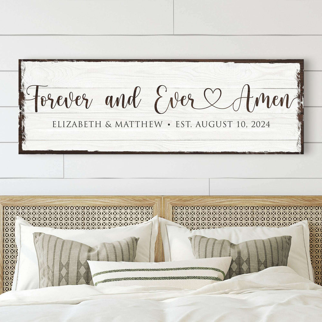 Forever And Ever Amen Faith Sign II