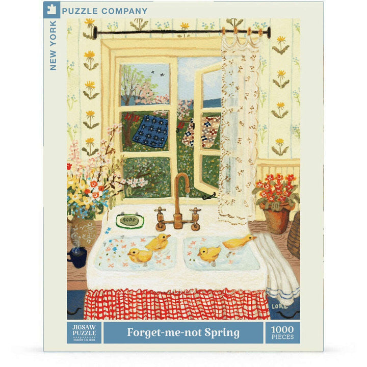 Forget-me-not Spring Jigsaw Puzzle