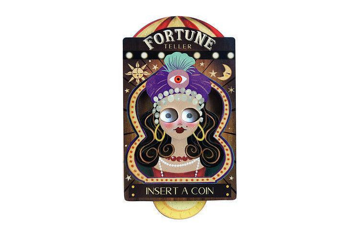 Fortune Teller Interactive Halloween Brooch by Laliblue - Quirks!