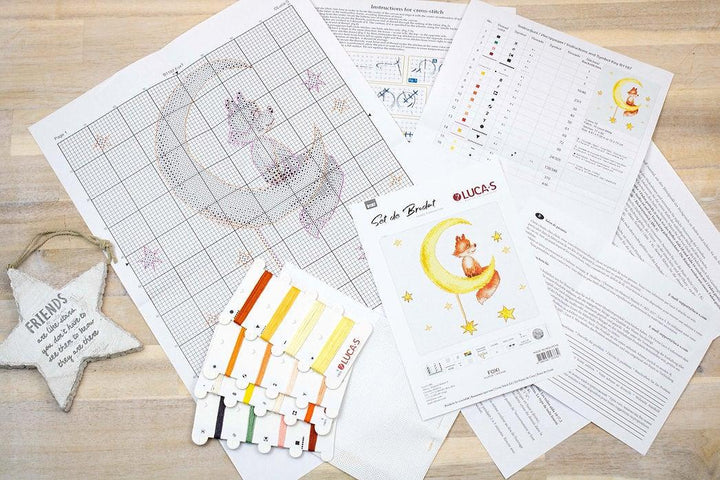 Fox 1 B1187L Counted Cross-Stitch Kit