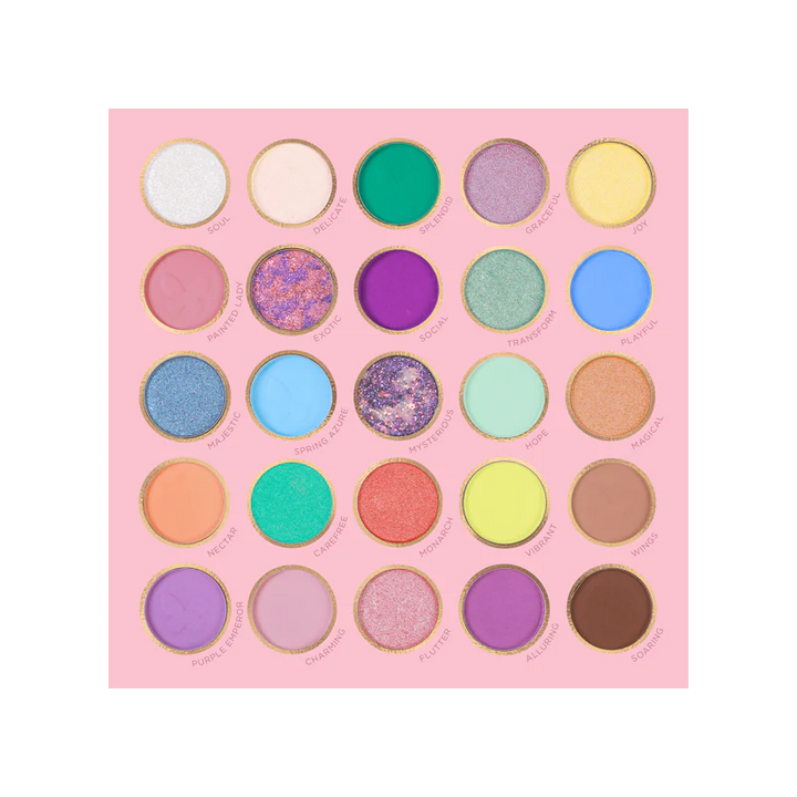 Empowered Butterfly | Free Spirit 25-Shade Palette