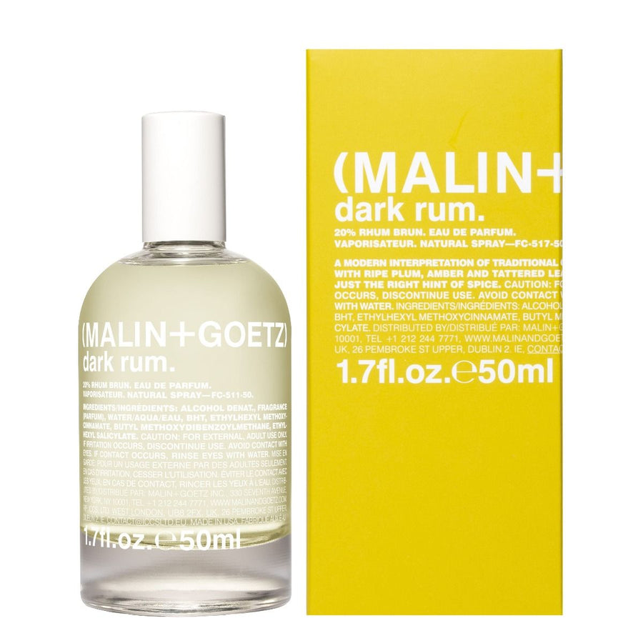Malin+Goetz Dark Rum Eau de Parfum 50 ml bottle