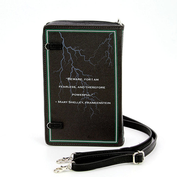 Frankenstein Book Clutch Bag In Vinyl by Book Bags