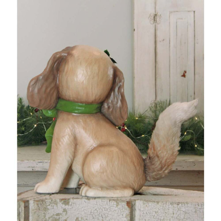 Frankie Puppy with Stocking by Bethany Lowe Designs 1