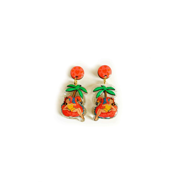 Frankie Tropicana Earrings by Rosie Rose Parker