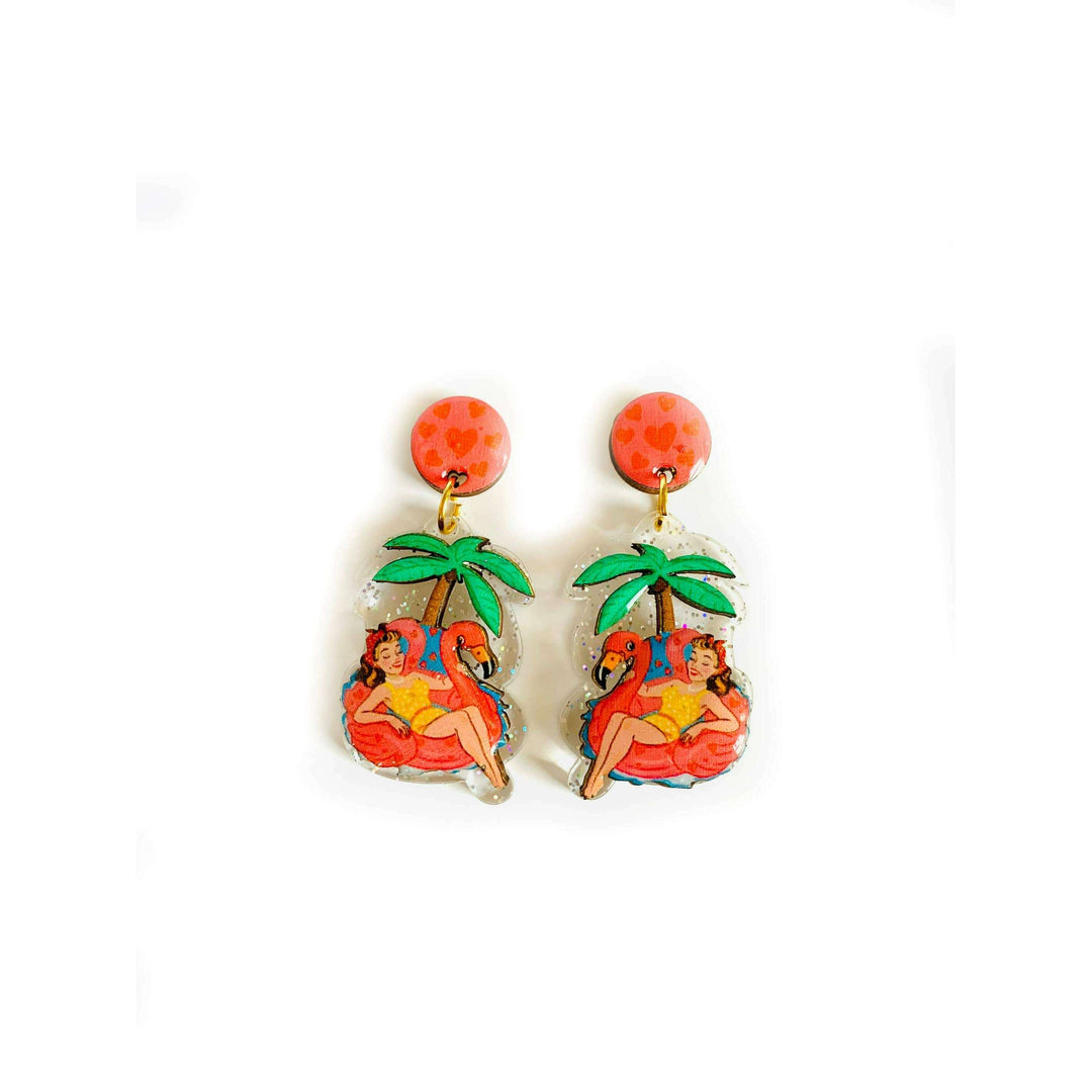 Frankie Tropicana Earrings by Rosie Rose Parker