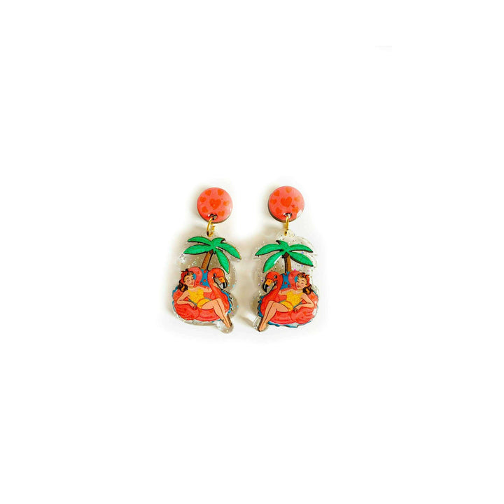 Frankie Tropicana Earrings by Rosie Rose Parker