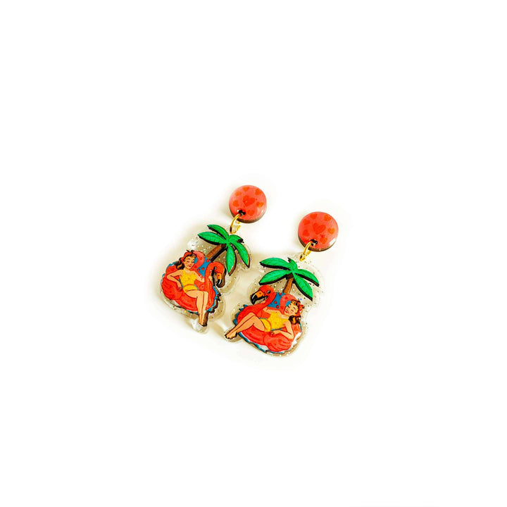 Frankie Tropicana Earrings by Rosie Rose Parker