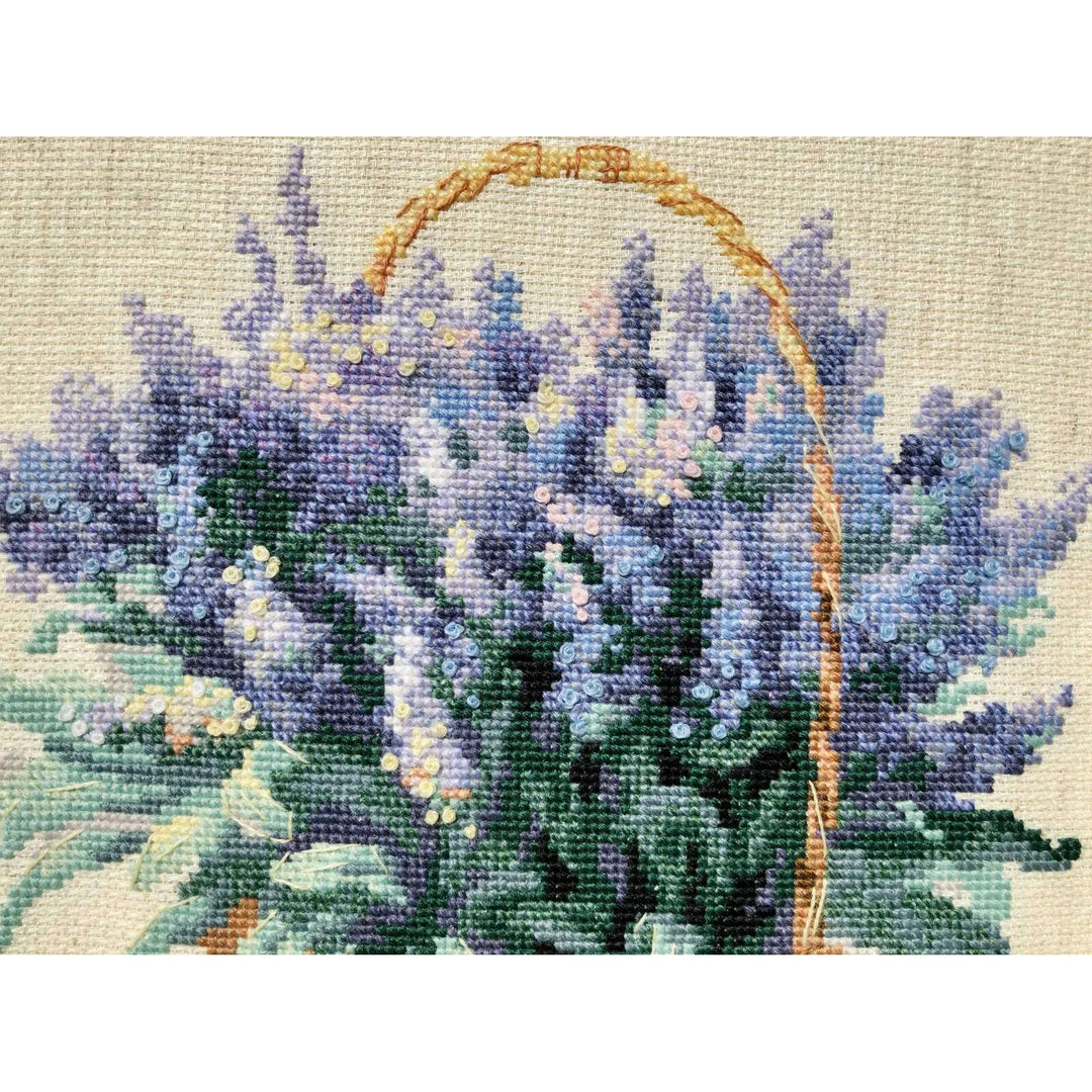 French Lavender R1404 Counted Cross Stitch Kit