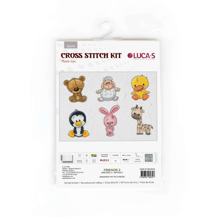Friends 2 JK039L Counted Cross-Stitch Kit