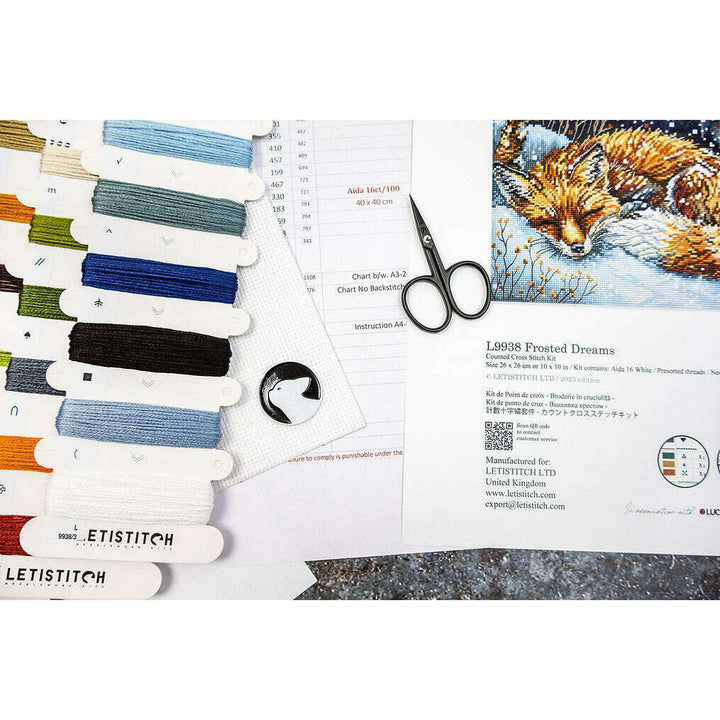 Frosted Dreams L9938 Counted Cross Stitch Kit