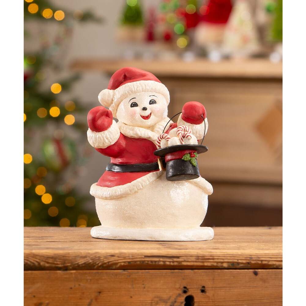 Frosty Claus Snowman by Bethany Lowe Designs