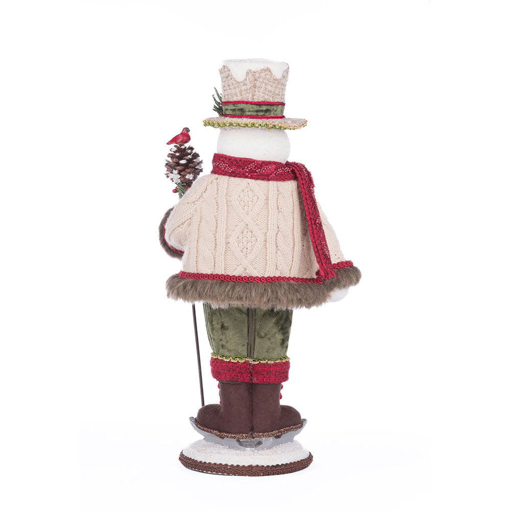 Frosty Snowfield Snowman Tabletop by Katherine's Collection image 1