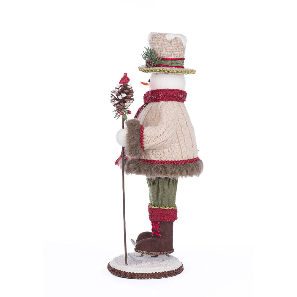 Frosty Snowfield Snowman Tabletop by Katherine's Collection image 2