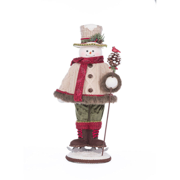 Frosty Snowfield Snowman Tabletop by Katherine's Collection image