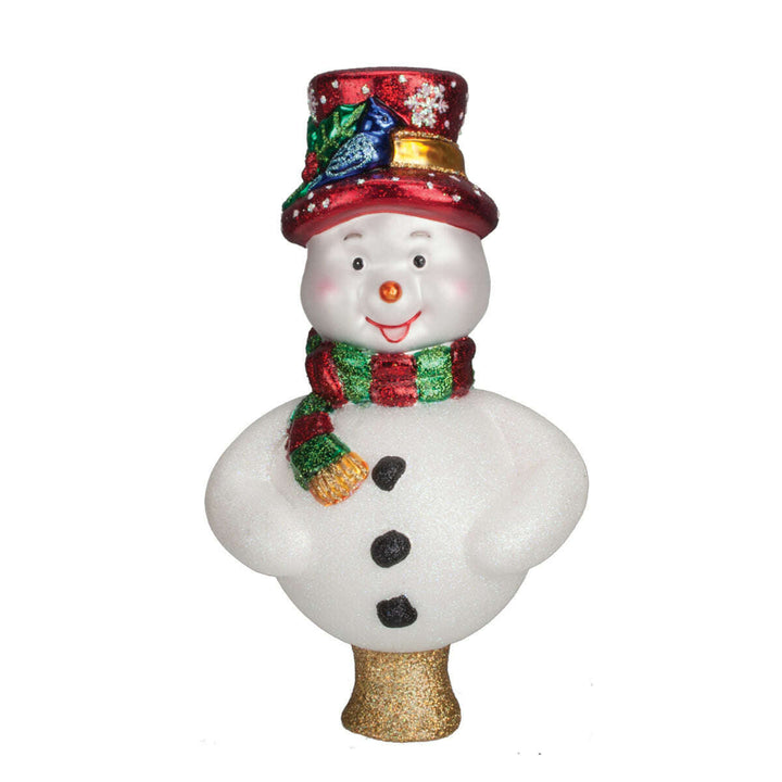 Old World Christmas Frosty Tree Top