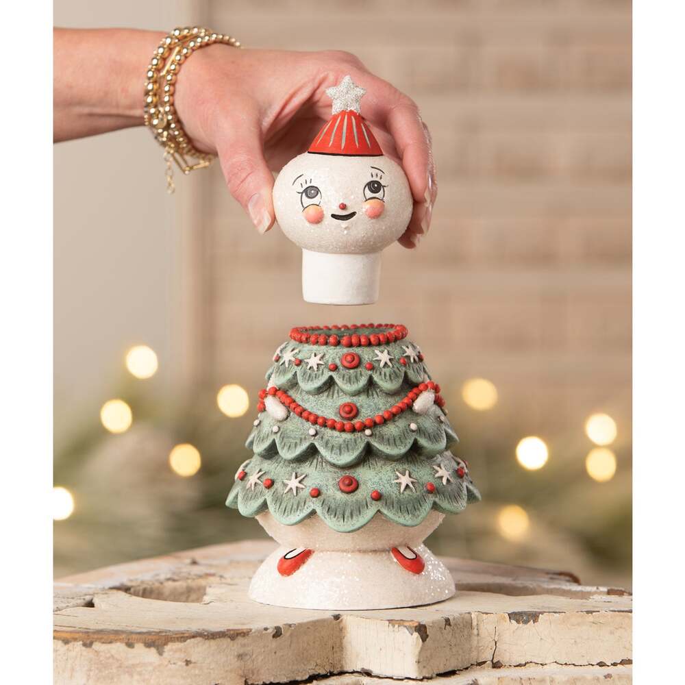 Frosty Treena Jolly Jar by Bethany Lowe Designs 1