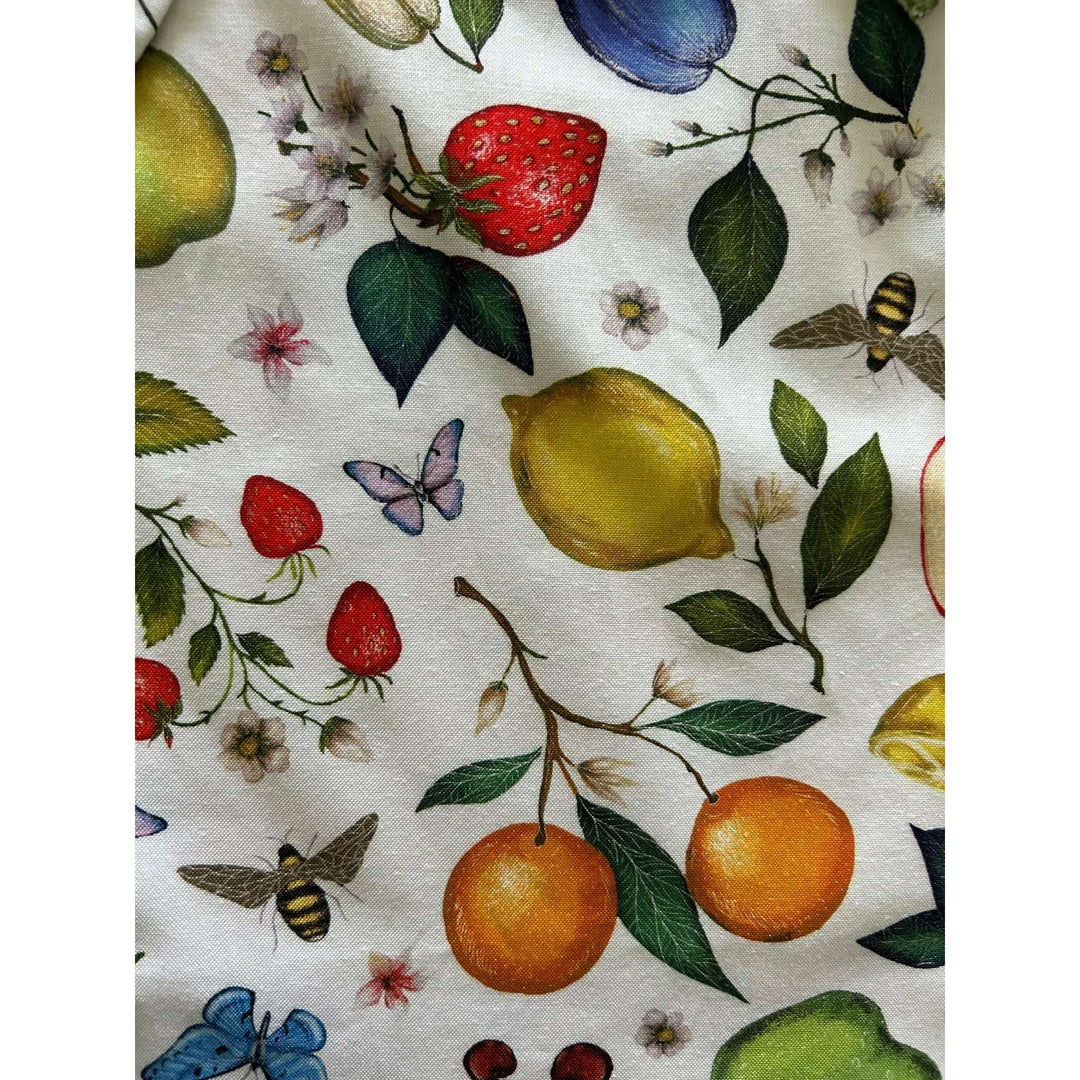 Fruits & Butterflies Bow Top - 4X only