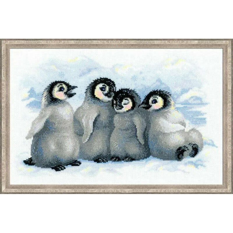 Funny Penguins R1323 Counted Cross Stitch Kit