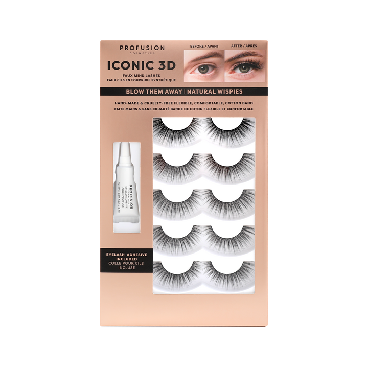 Iconic 3D Faux Mink Lashes