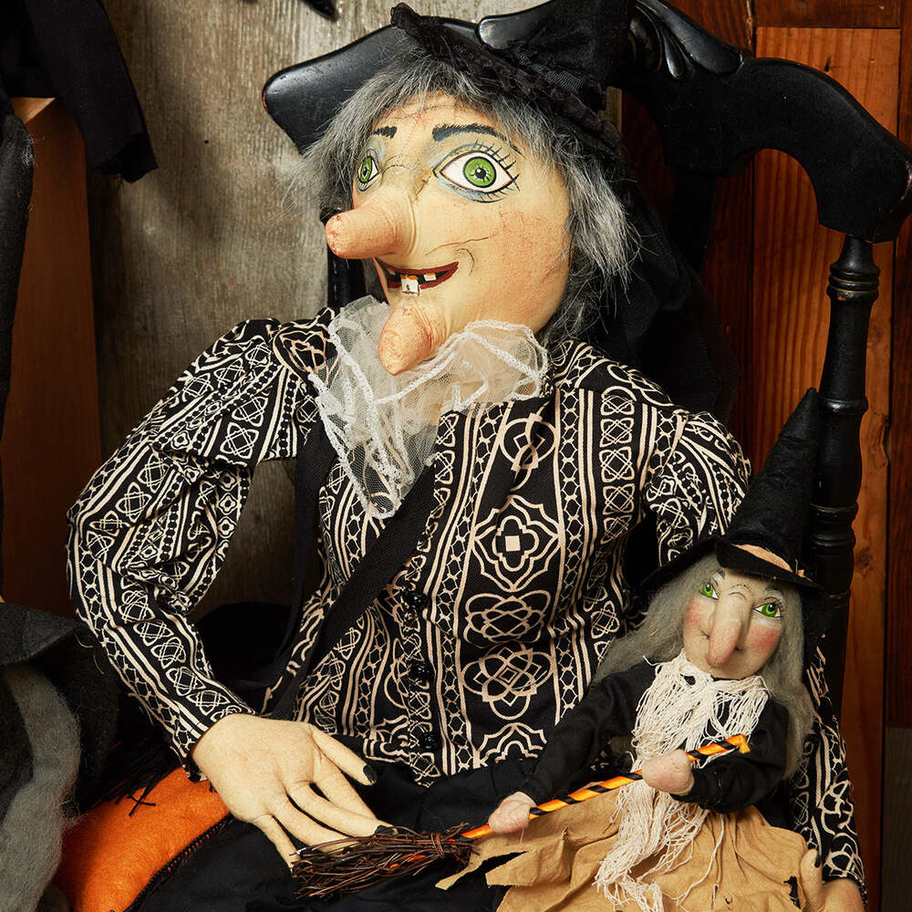 Gabriella Little Witch Gathered Traditions Art Doll by Joe Spencer 3