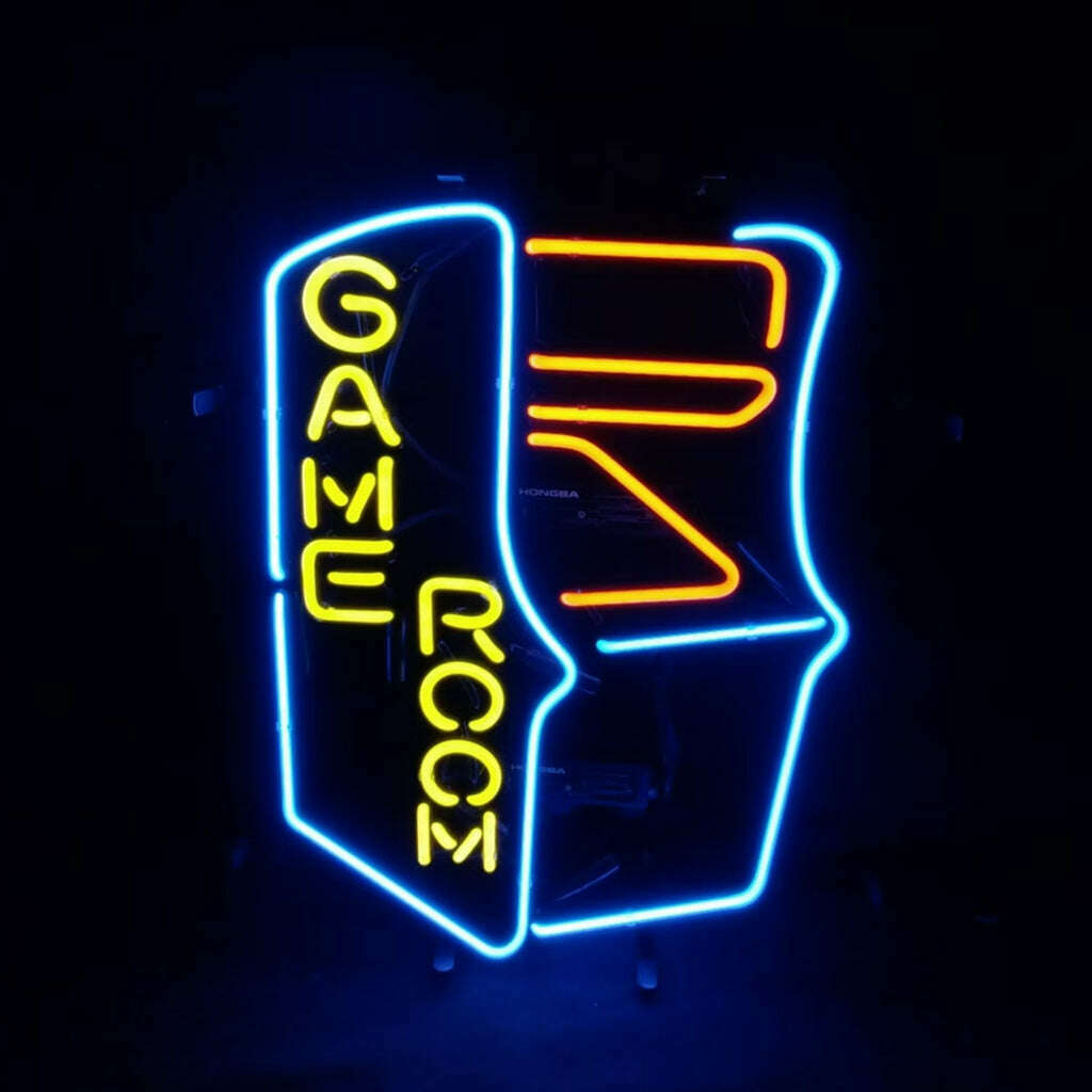 Game Room Machine Neon Signs